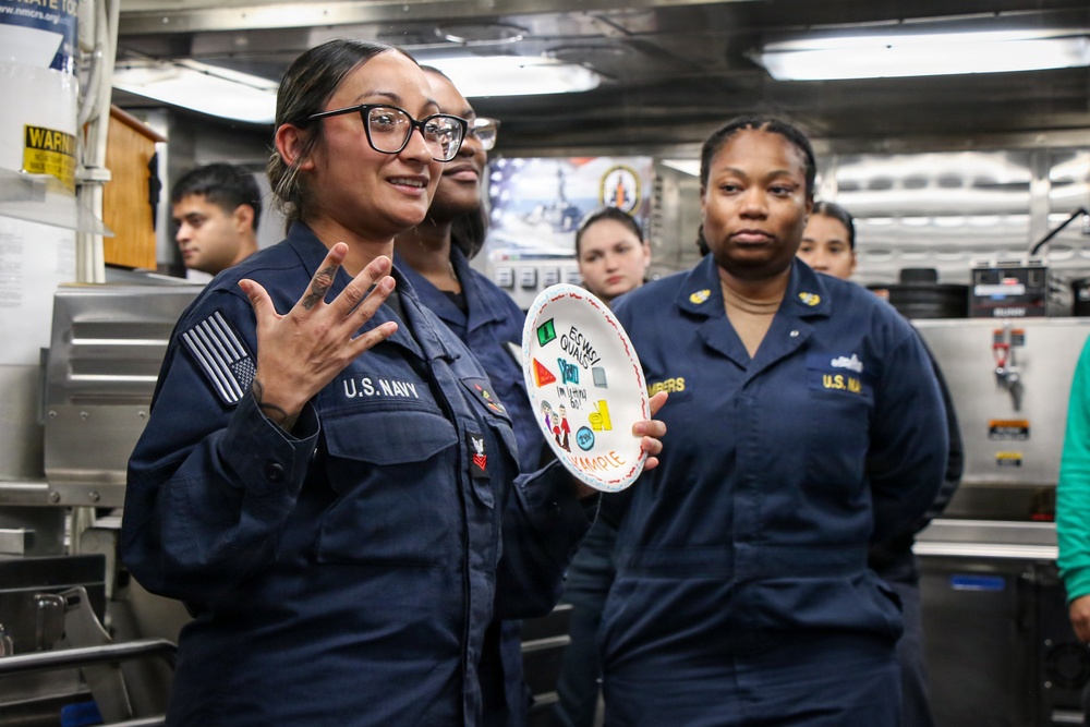 Frank E. Petersen Jr. Conducts Routine Operations