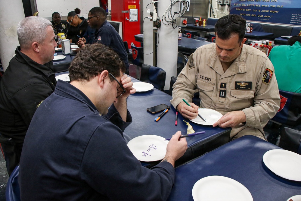 Frank E. Petersen Jr. Conducts Routine Operations