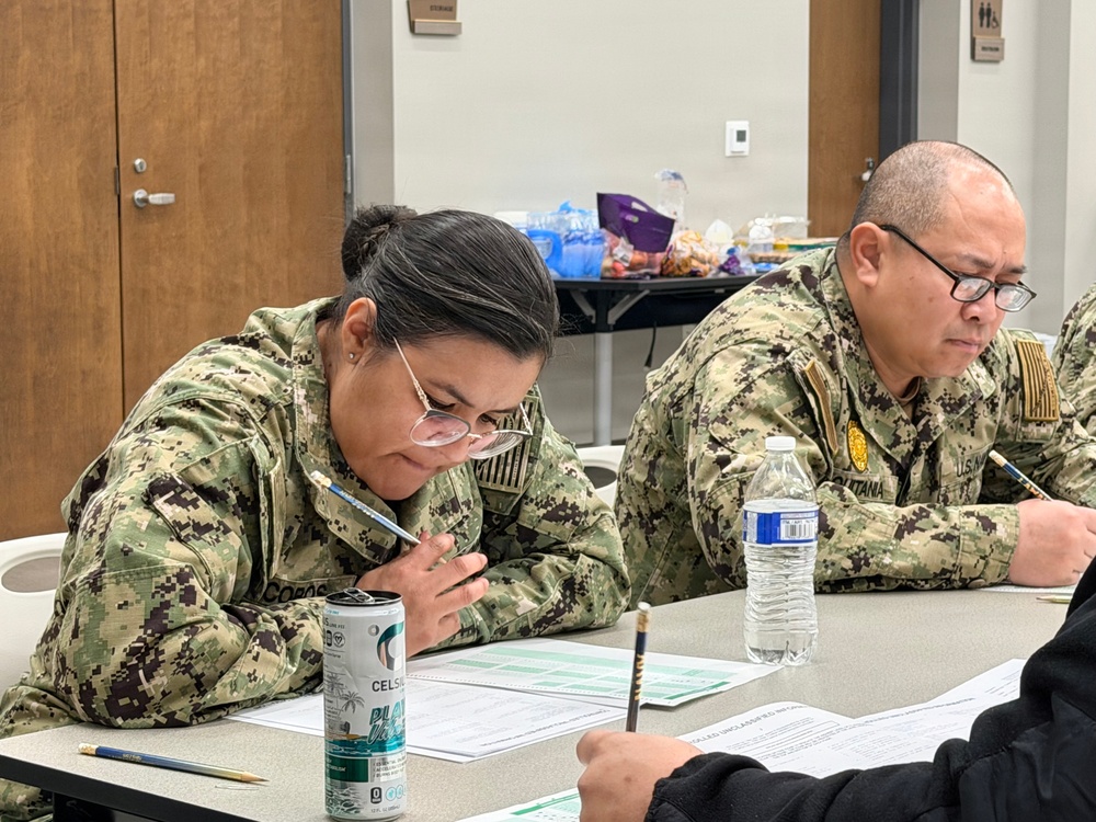 Navy Reserve Center Fallon Conducts Semi-Annual Navy-wide Advancement Exam