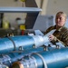 174th Attack Wing Airman inspects GBU-38 during Sentry South 26-2
