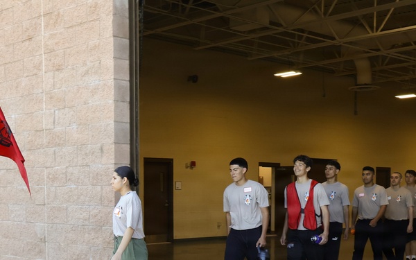 Army National Guard Recruit Sustainment Program conducts an Army Fitness Test