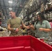 205th Soldiers Volunteer at San Antonio Food Bank