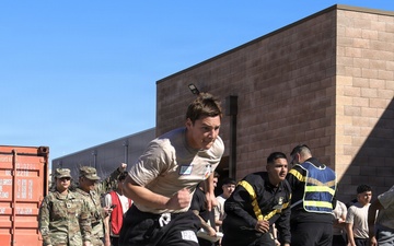 Army National Guard Recruit Sustainment Program conducts an Army Fitness Test