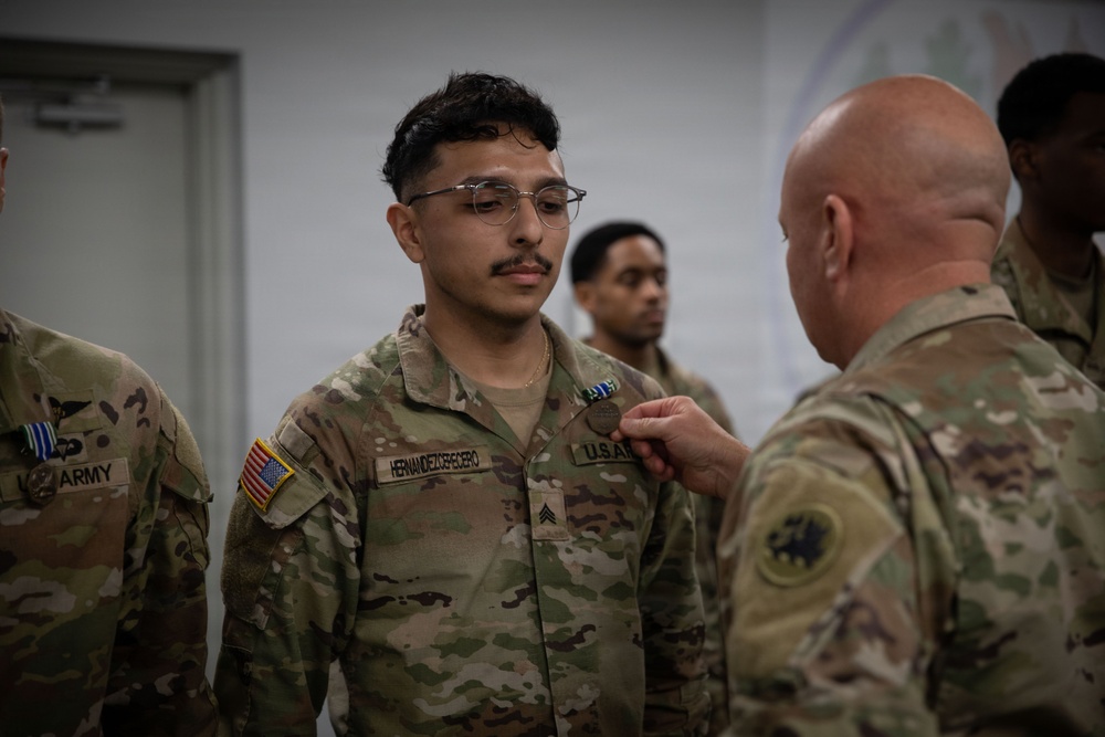 78th TC Best Noncommissioned Officer Winner Hernandez