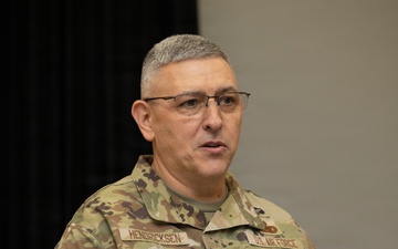 CMSgt Hendricksen assumes responsibility