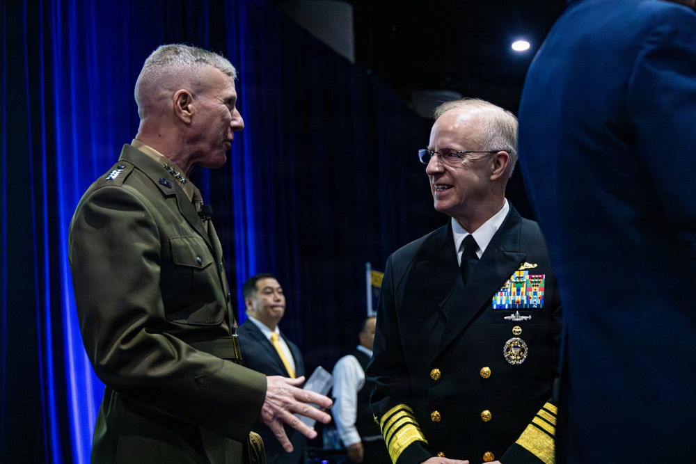 The Commandant, Gen. Eric M. Smith attends 2026 WEST: Premier Sea Services Event