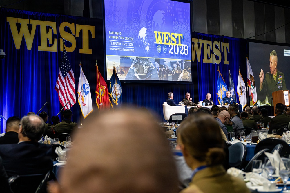 The Commandant, Gen. Eric M. Smith attends 2026 WEST: Premier Sea Services Event