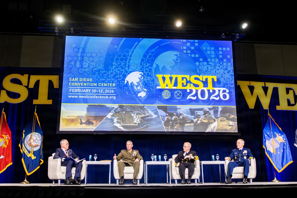 The Commandant, Gen. Eric M. Smith attends 2026 WEST: Premier Sea Services Event