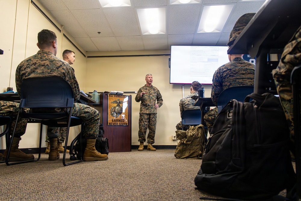 The Commandant, Gen. Eric M. Smith visited MCRD San Diego