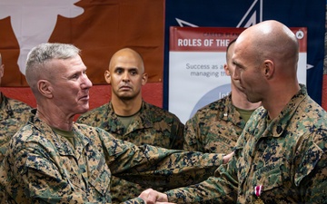 The Commandant, Gen. Eric M. Smith visited MCRD San Diego