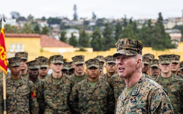 The Commandant, Gen. Eric M. Smith visited MCRD San Diego