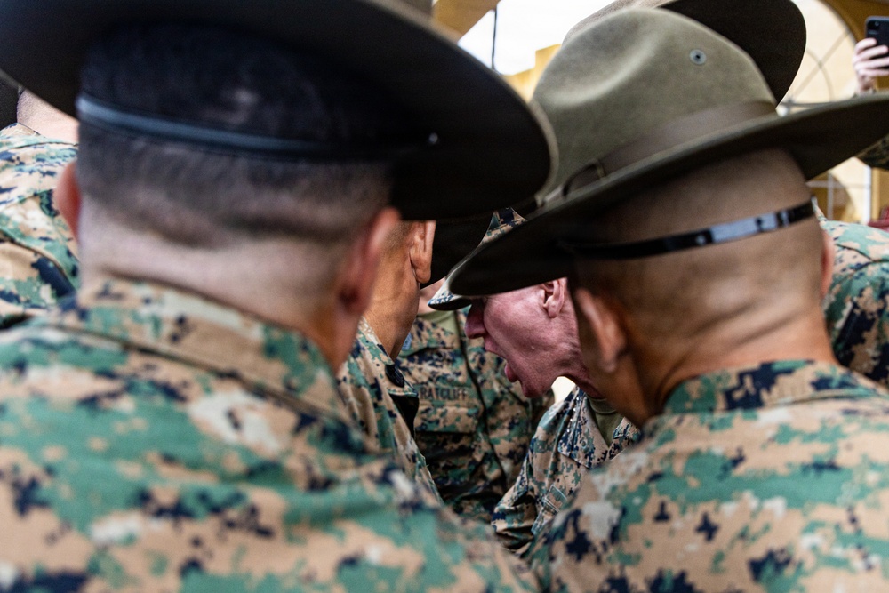 The Commandant, Gen. Eric M. Smith visited MCRD San Diego