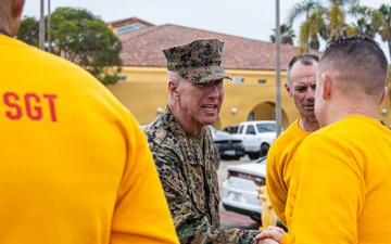 The Commandant, Gen. Eric M. Smith visited MCRD San Diego