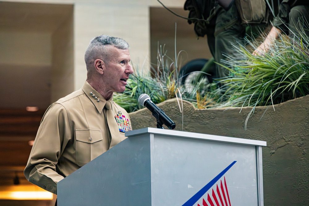 The Commandant, Gen. Eric M. Smith attends the Commandant’s Combined Awards Ceremony