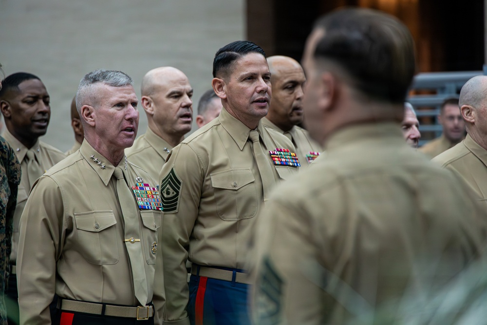The Commandant, Gen. Eric M. Smith attends the Commandant’s Combined Awards Ceremony