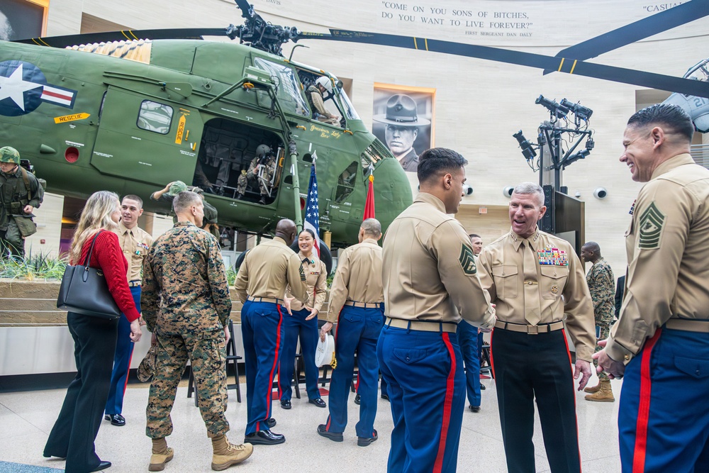 The Commandant, Gen. Eric M. Smith attends the Commandant’s Combined Awards Ceremony