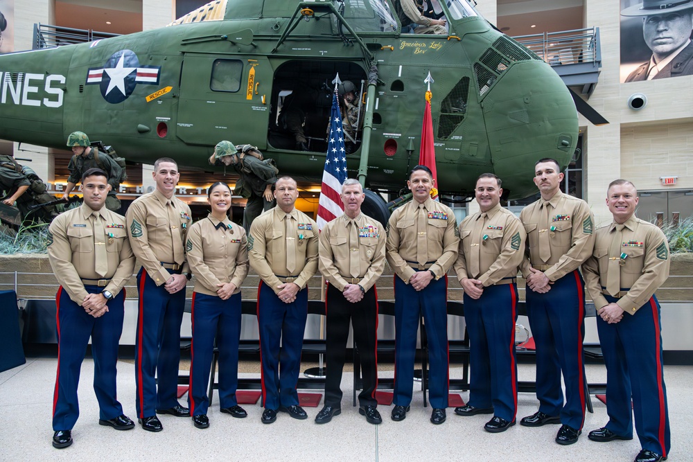 The Commandant, Gen. Eric M. Smith attends the Commandant’s Combined Awards Ceremony