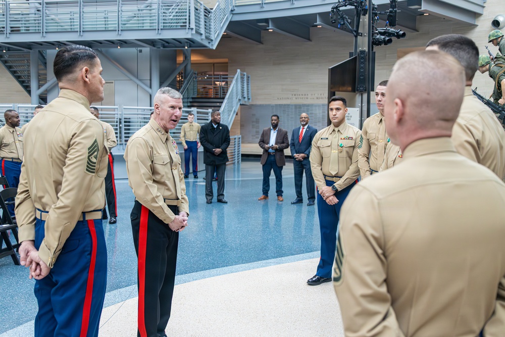 The Commandant, Gen. Eric M. Smith attends the Commandant’s Combined Awards Ceremony