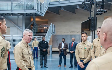 The Commandant, Gen. Eric M. Smith attends the Commandant’s Combined Awards Ceremony