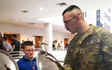 1463rd Transportation Company welcomed home at Yellow Ribbon event