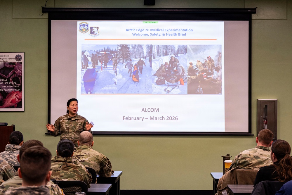 OPMED team supporting Joint Service, multi-agency Arctic Edge exercise