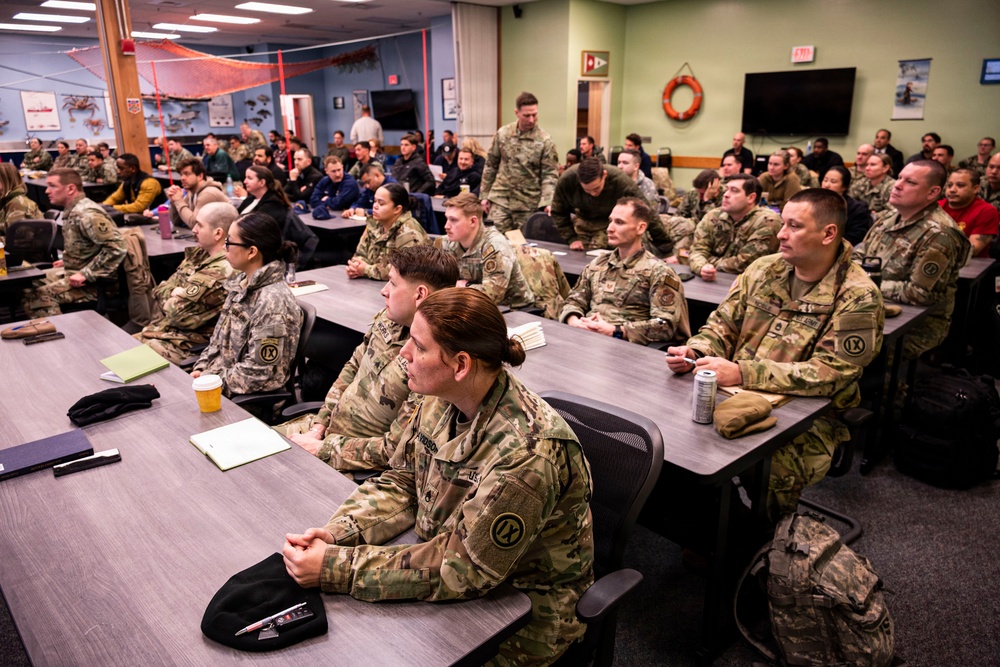 OPMED team supporting Joint Service, multi-agency Arctic Edge exercise