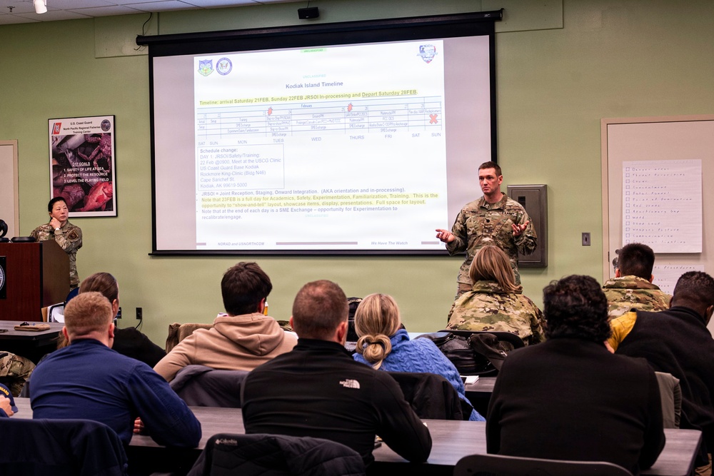 OPMED team supporting Joint Service, multi-agency Arctic Edge exercise