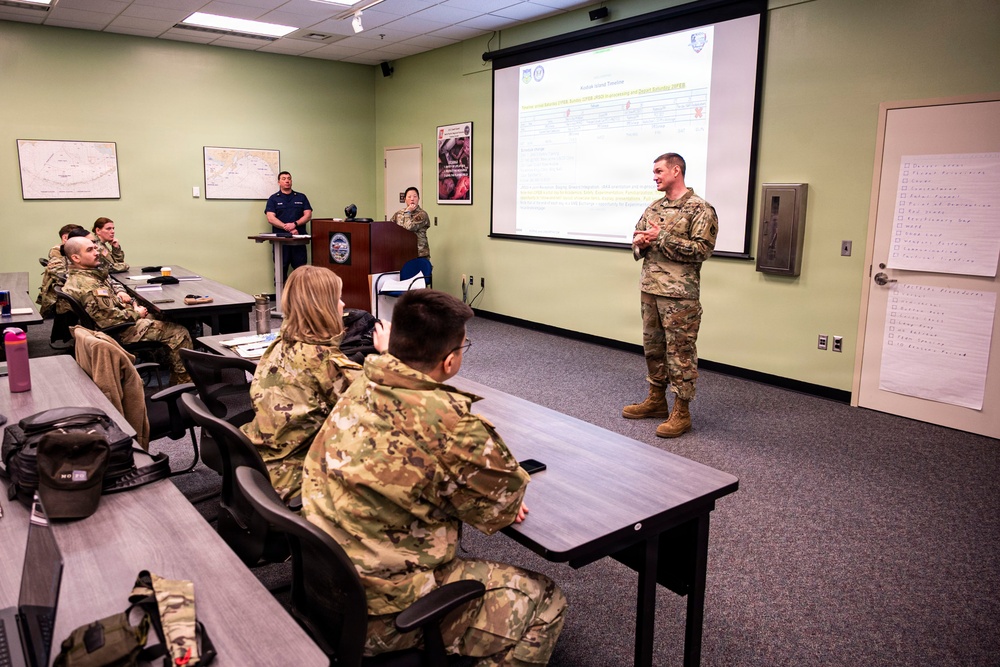 OPMED team supporting Joint Service, multi-agency Arctic Edge exercise