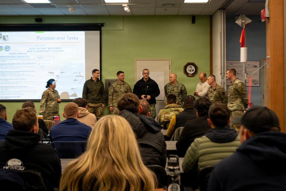 OPMED team supporting Joint Service, multi-agency Arctic Edge exercise