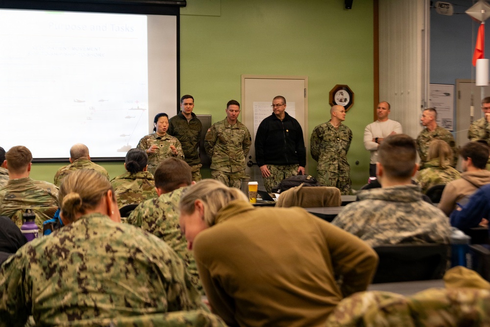 OPMED team supporting Joint Service, multi-agency Arctic Edge exercise