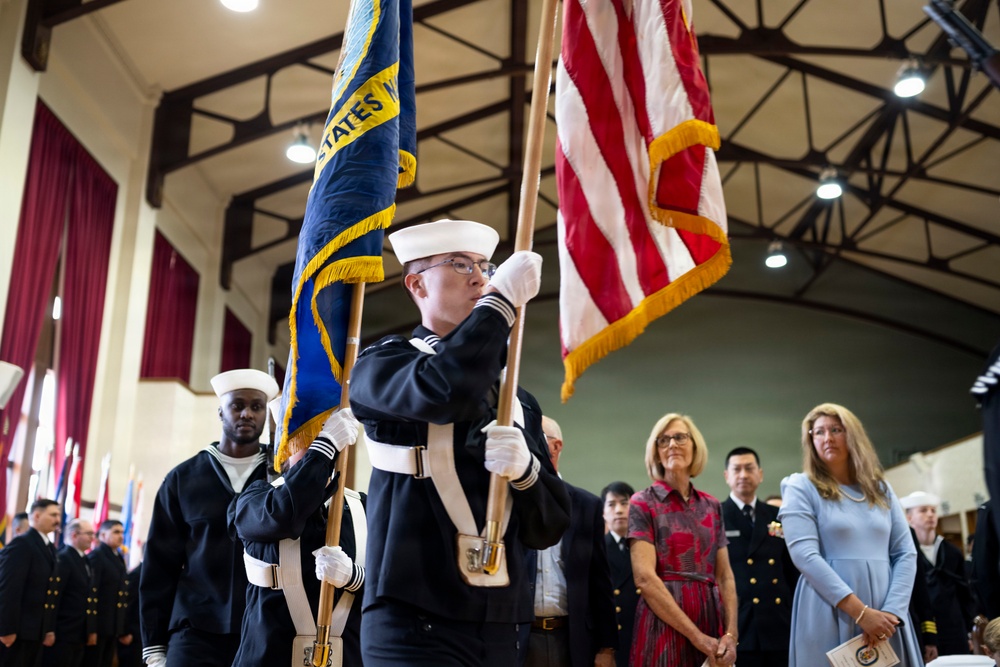 USS Preble (DDG 88) Change of Command Ceremony