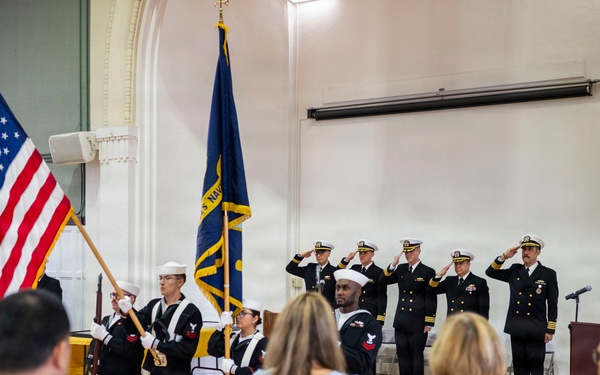 USS Preble (DDG 88) Change of Command Ceremony