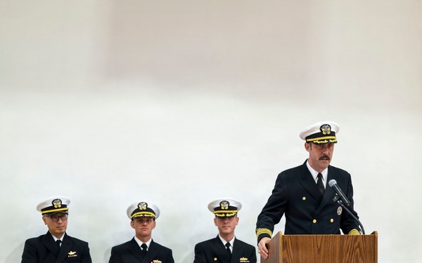 USS Preble (DDG 88) Change of Command Ceremony