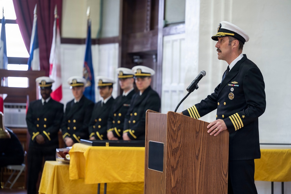 USS Preble (DDG 88) Change of Command Ceremony