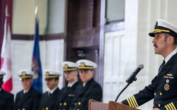 USS Preble (DDG 88) Change of Command Ceremony