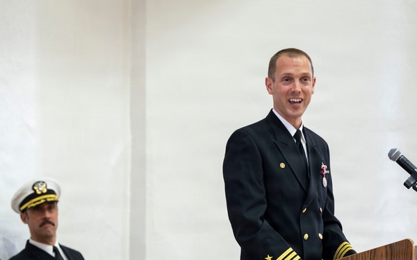 USS Preble (DDG 88) Change of Command Ceremony