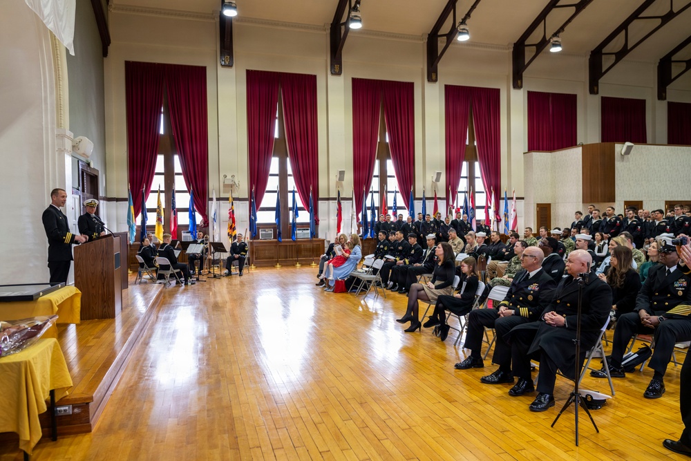 USS Preble (DDG 88) Change of Command Ceremony