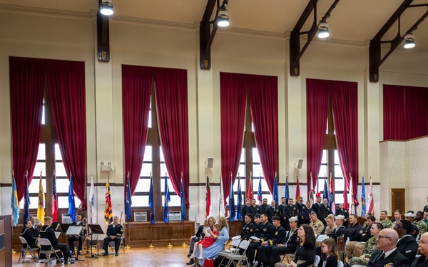 USS Preble (DDG 88) Change of Command Ceremony