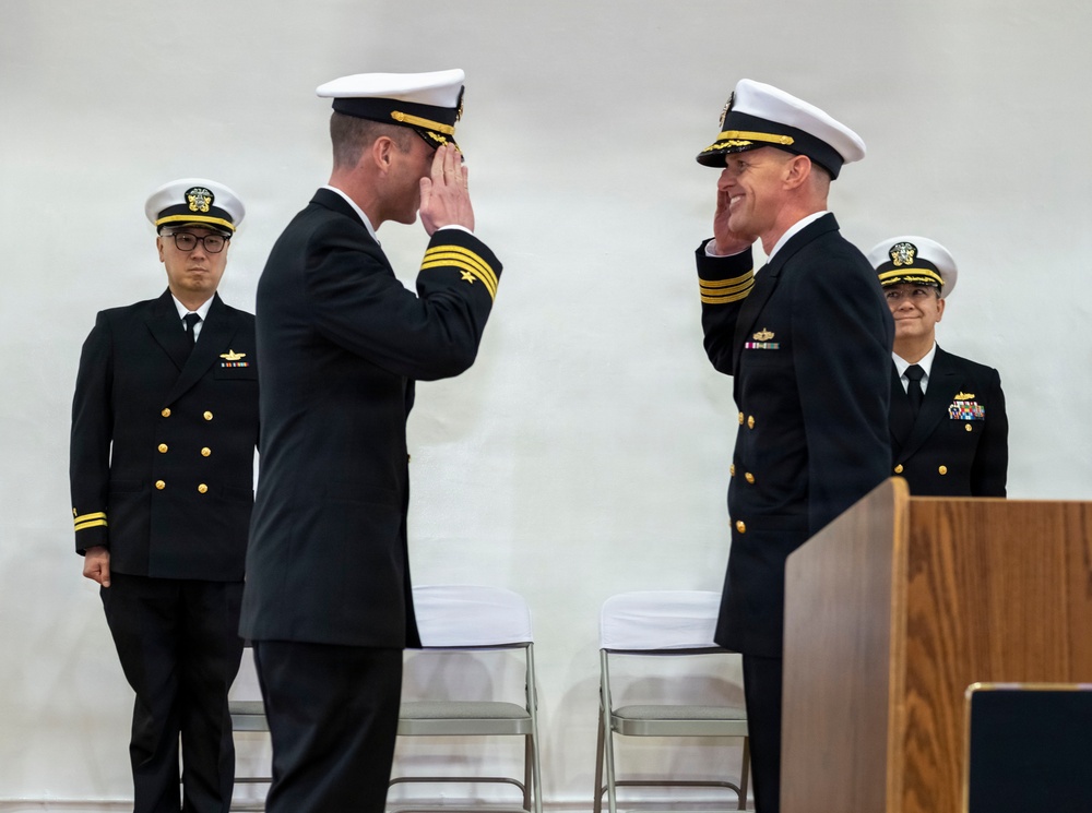 USS Preble (DDG 88) Change of Command Ceremony