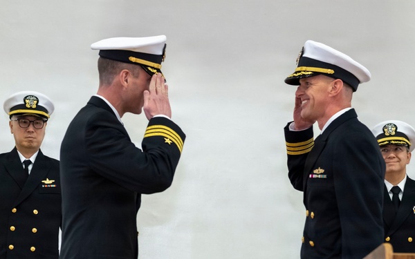 USS Preble (DDG 88) Change of Command Ceremony