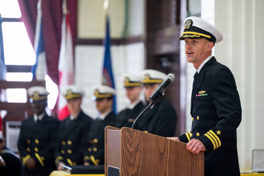 USS Preble (DDG 88) Change of Command Ceremony