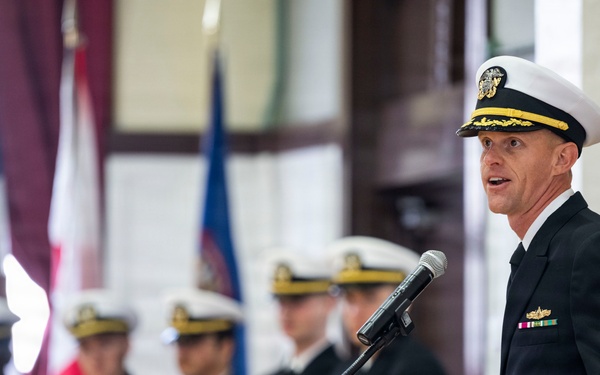 USS Preble (DDG 88) Change of Command Ceremony