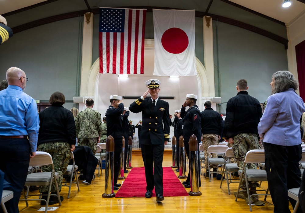 USS Preble (DDG 88) Change of Command Ceremony