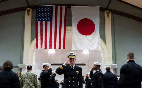 USS Preble (DDG 88) Change of Command Ceremony