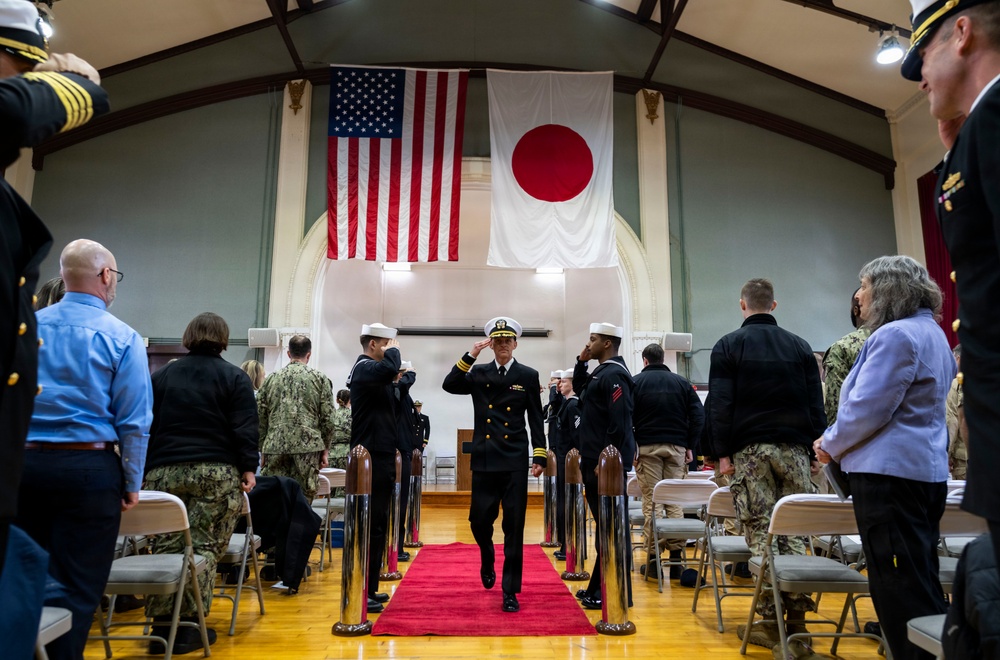 USS Preble (DDG 88) Change of Command Ceremony