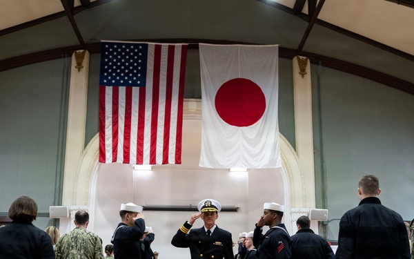 USS Preble (DDG 88) Change of Command Ceremony