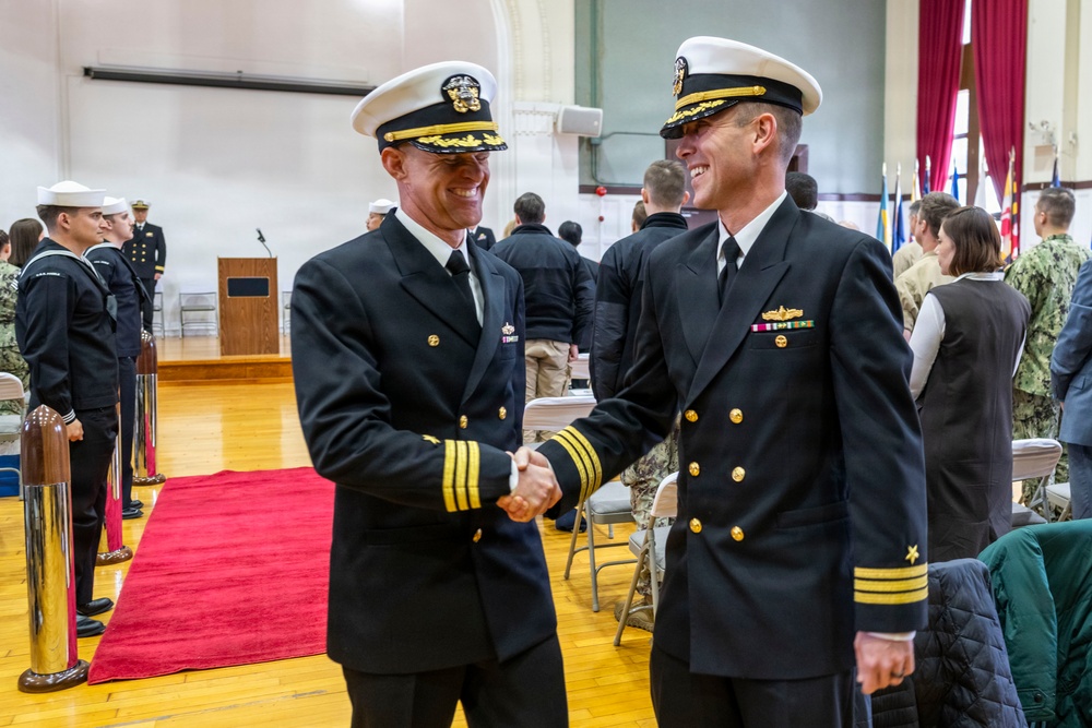 USS Preble (DDG 88) Change of Command Ceremony