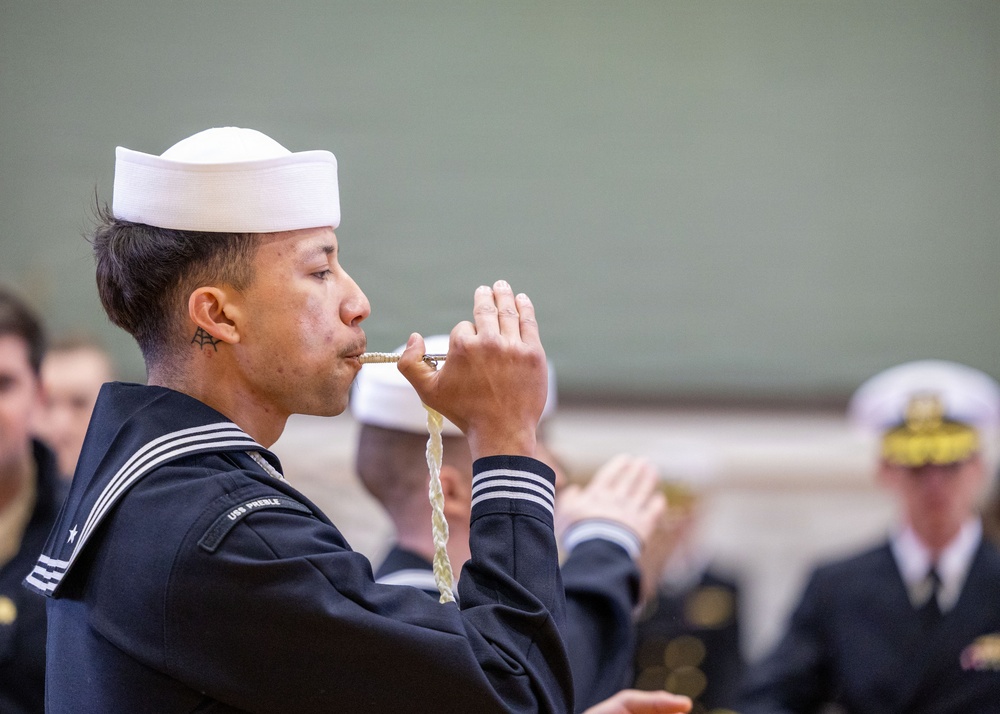 USS Preble (DDG 88) Change of Command Ceremony