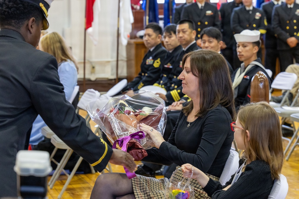 USS Preble (DDG 88) Change of Command Ceremony