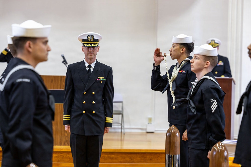 USS Preble (DDG 88) Change of Command Ceremony